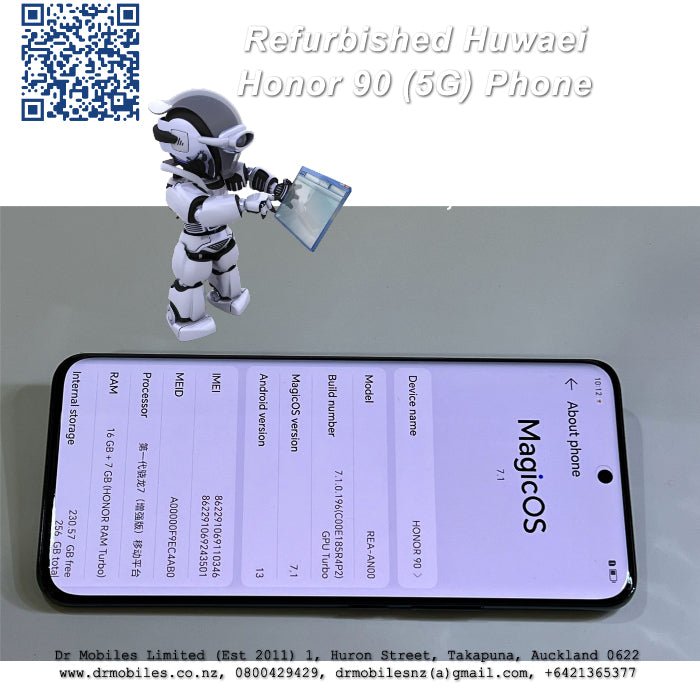 Refurbished Huawei Honor 90 (5G) , 256GB, 16+7 GB RAM