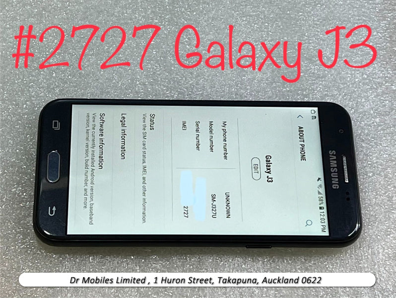 Galaxy J3, quality used phone, Takapuna, North Shore