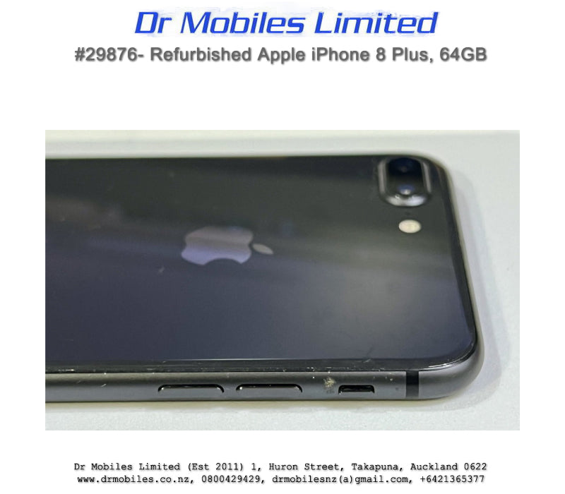 Refurbished Apple iPhone 8 Plus 64GB, Space Grey