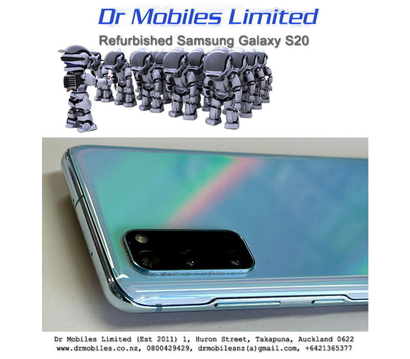 Refurbished Samsung Galaxy S20 Phone, 8GB RAM, 128GB Memory