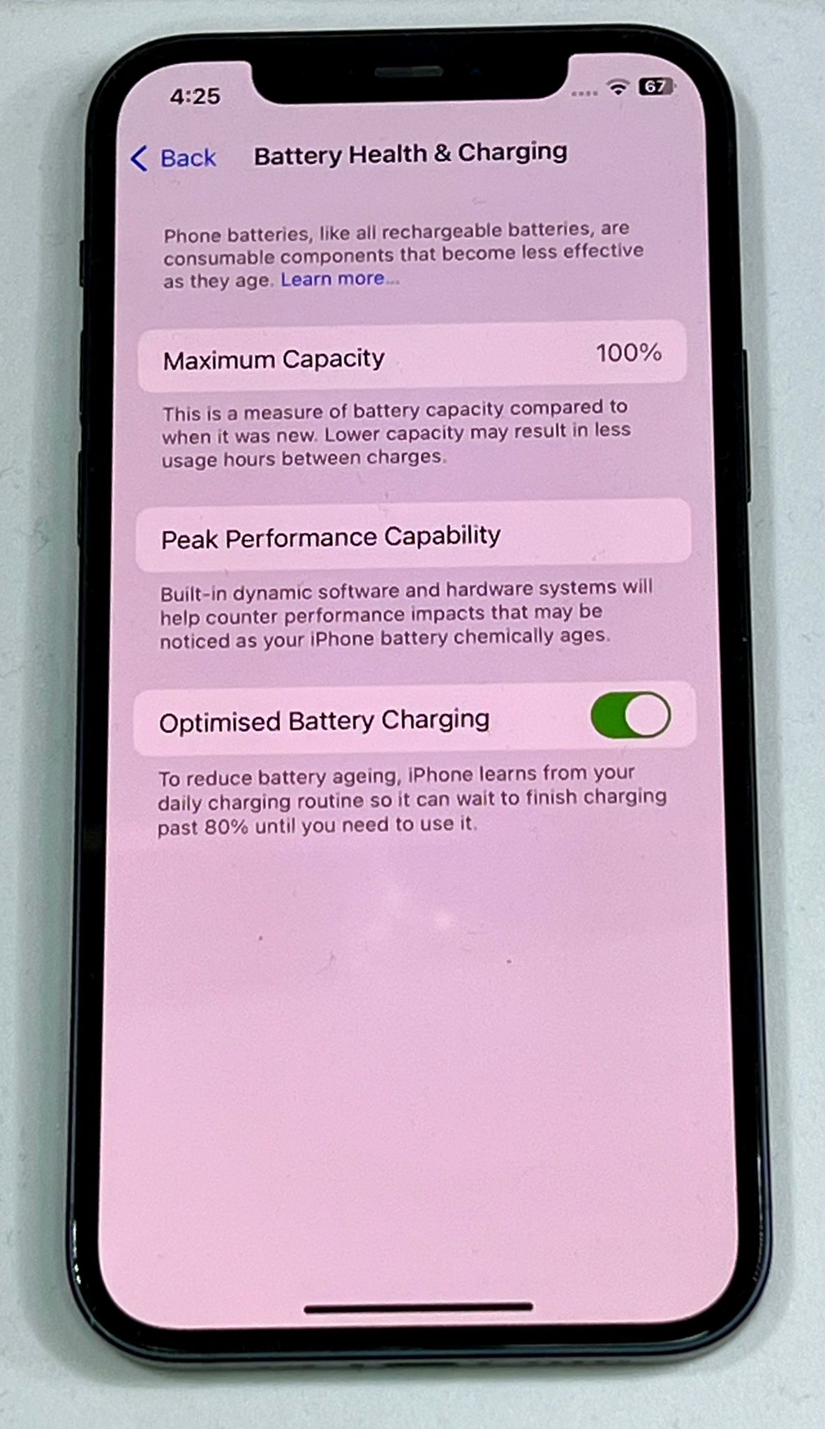 Refurbished Apple iPhone 12, 64GB Blue, Grade: AAA