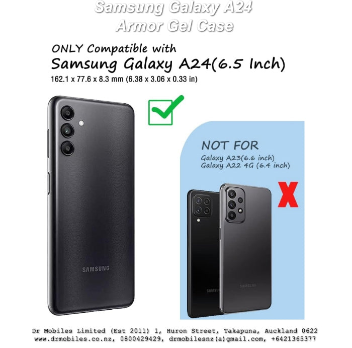 Samsung Galaxy A24 Armor Gel Case