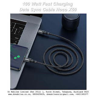 100 Watt Fast Charging Data Sync Cable Hoco X50