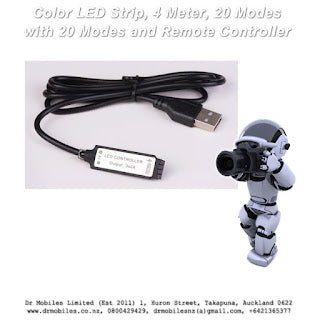 Color LED Strip, 4 Meter, 20 Modes with 20 Modes and Remote Controller