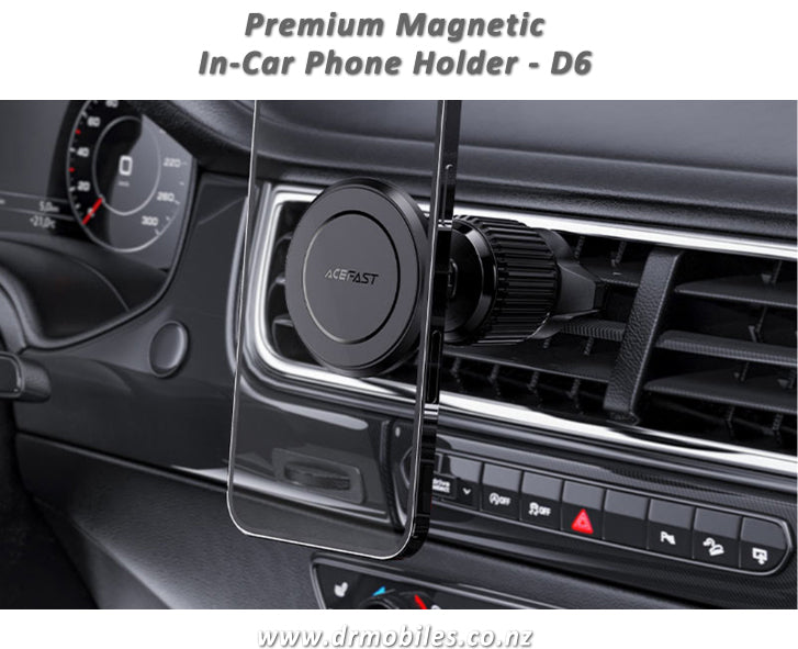 Premium Magnetic Air Vent Phone Holder - AceFast D6