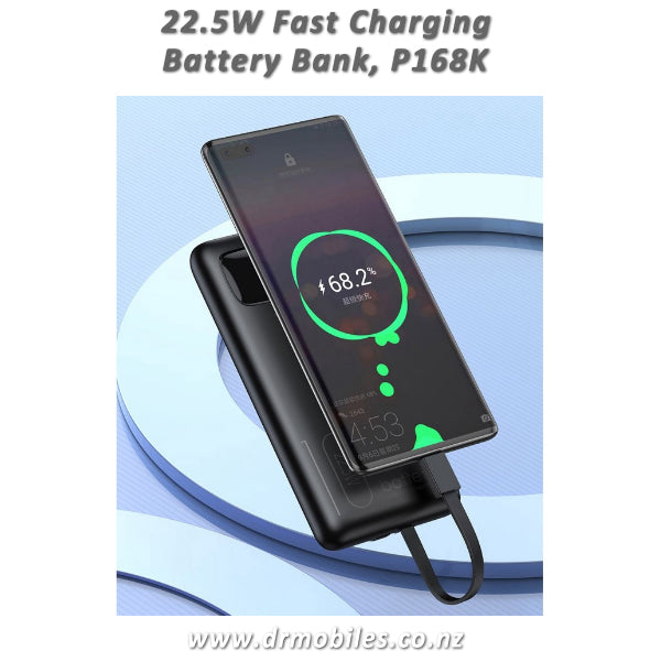 Fast Charge Battery Bank -  10,000mAh,  22.5wAwai P168K