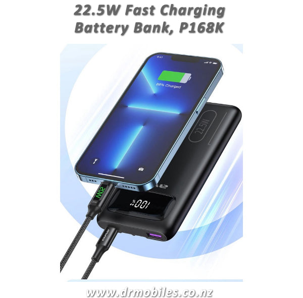 Fast Charge Battery Bank - 10,000mAh, 22.5wAwai P168K