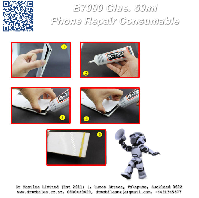 B-7000 Glue, 50ml - Mobile Phone Repair Consumables