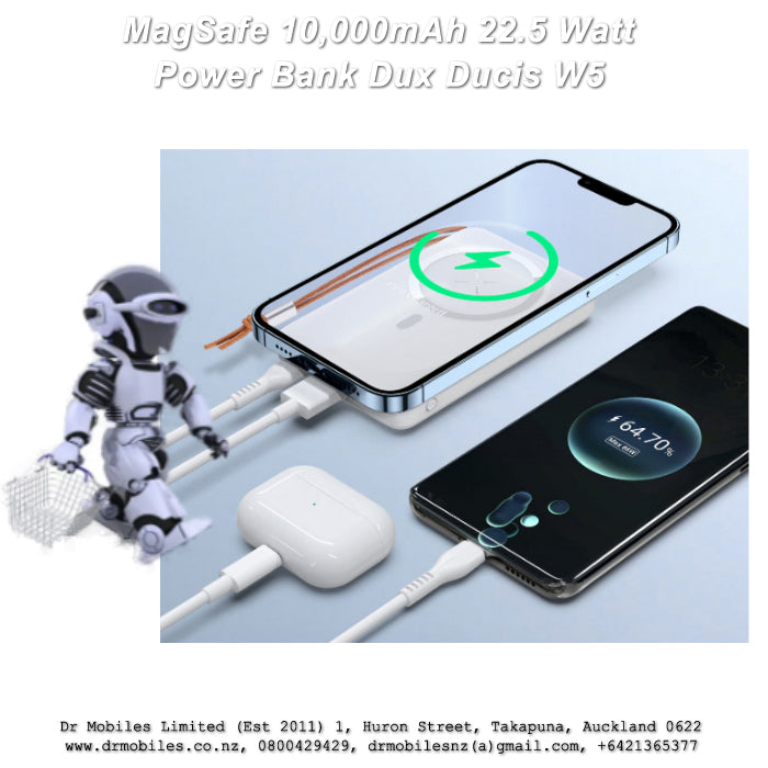 MagSafe 10,000mAh 22.5Watt Power Bank Duc Ducis, W5