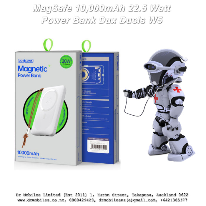 MagSafe 10,000mAh 22.5Watt Power Bank Duc Ducis, W5