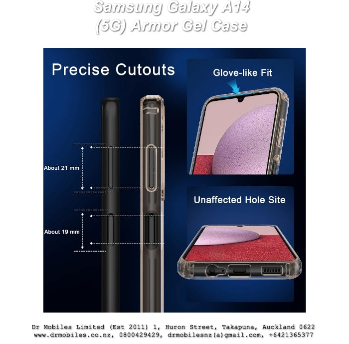 Samsung Galaxy A14 5G Armor Gel Case