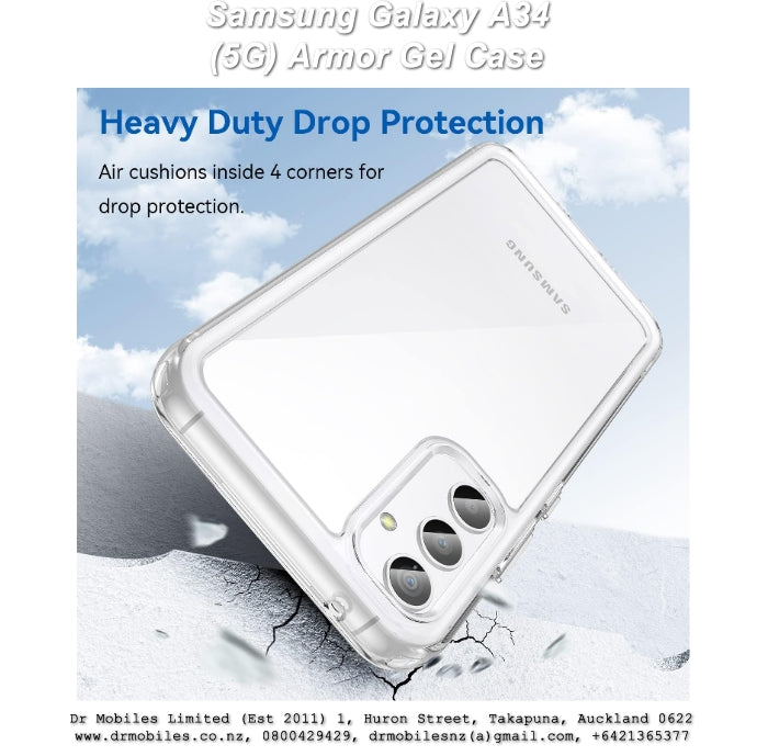 Samsung Galaxy A34 5G Armor Gel Case