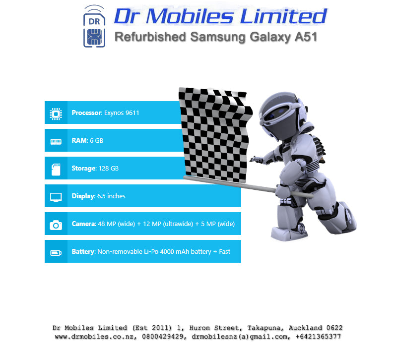 #2502 Refurbished Samsung Galaxy A51 Phone