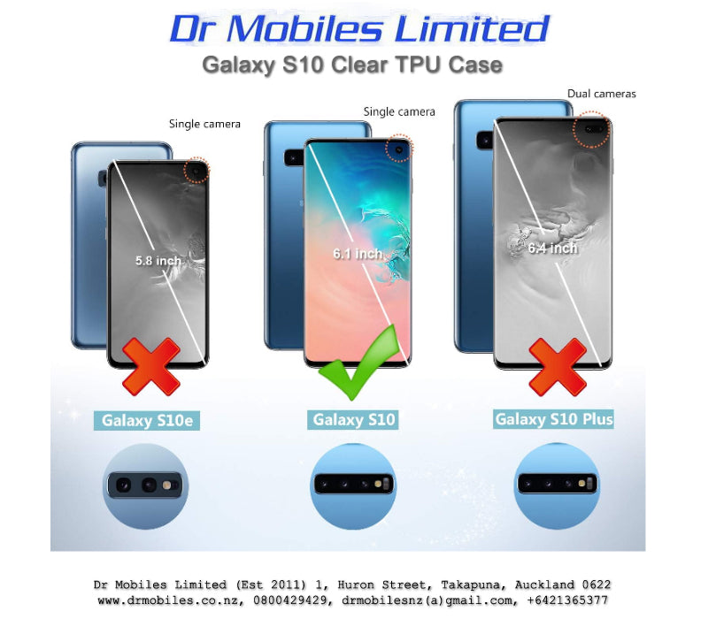 Galaxy S10 Clear TPU Case