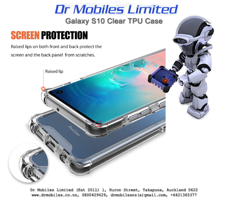 Galaxy S10 Clear TPU Case