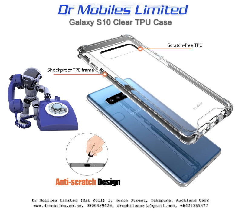 Galaxy S10 Clear TPU Case