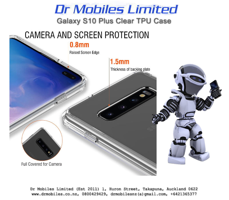 Galaxy S10 Plus TPU Clear Case
