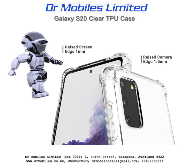 Galaxy S20 TPU Clear Case - Samsung Phone Cases