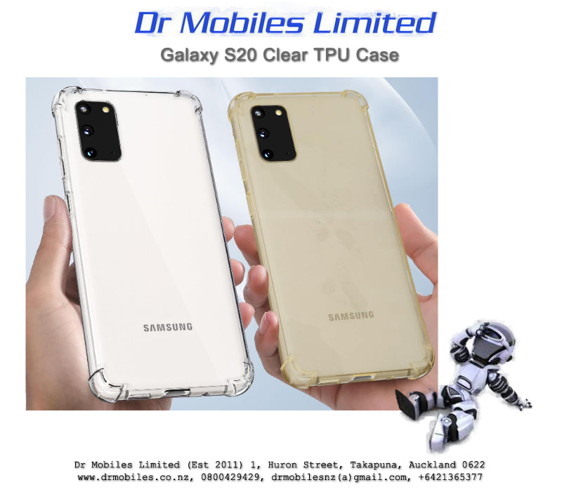Galaxy S20 TPU Clear Case - Samsung Phone Cases