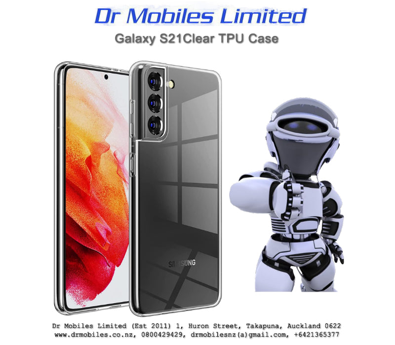 Galaxy S21 Clear TPU Case - Samsung Phone Case