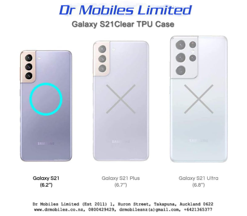 Galaxy S21 Clear TPU Case - Samsung Phone Case