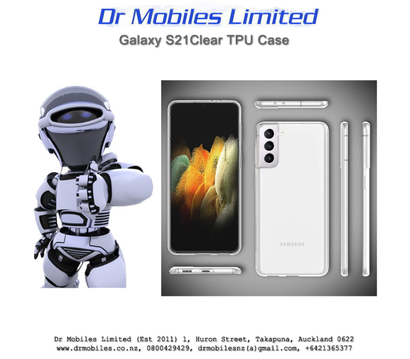 Galaxy S21 Clear TPU Case - Samsung Phone Case