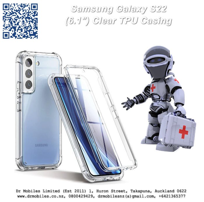 Galaxy S22 Clear TPU (6.1") Protective Thin Case