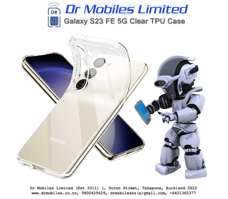 Galaxy S23 FE (5G) Clear TPU Case for Samsung Phones