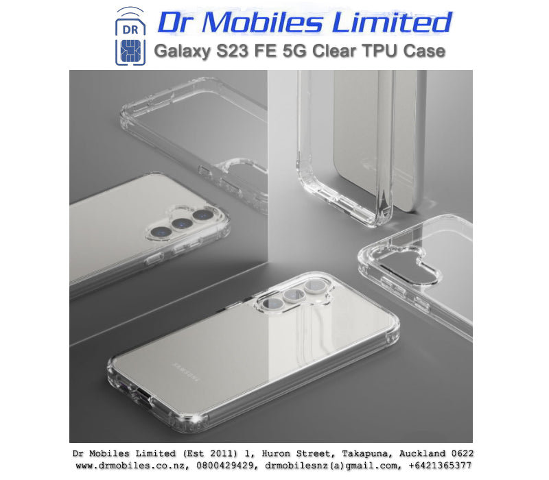 Galaxy S23 FE (5G) Clear TPU Case for Samsung Phones