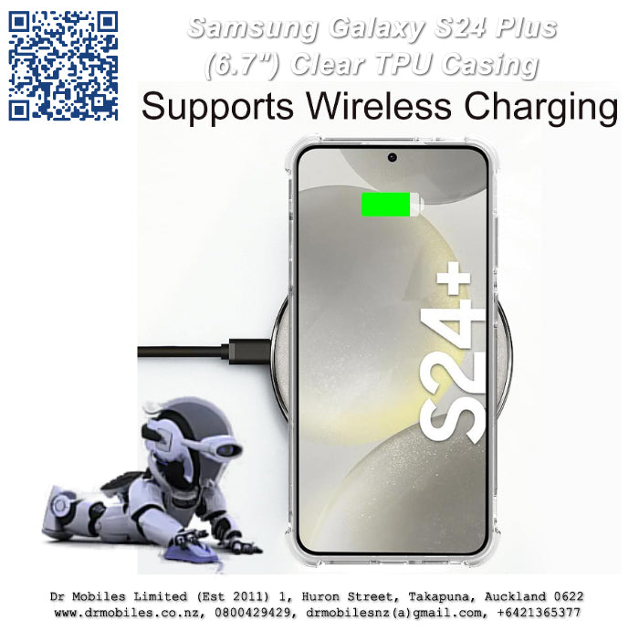 Galaxy S24 Plus Clear TPU (6.7") Protective Case
