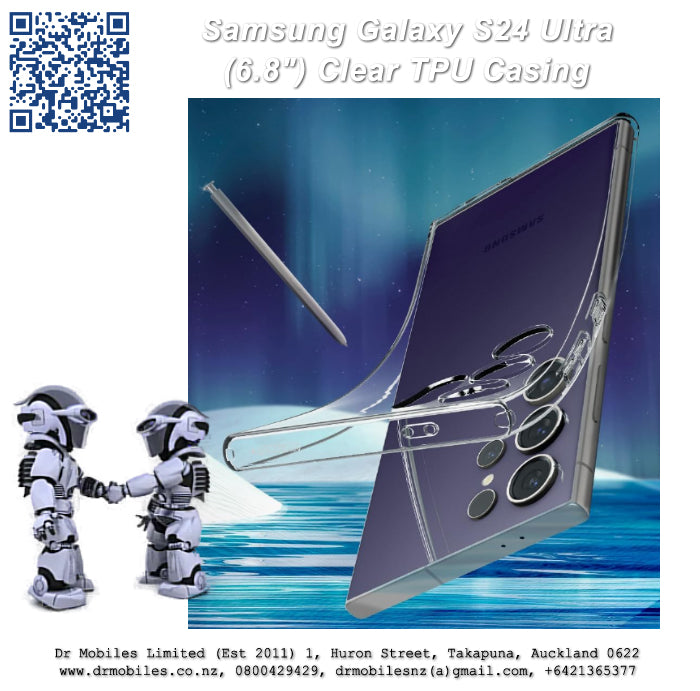 Galaxy S24 Ultra Clear TPU (6.6") Protective Case