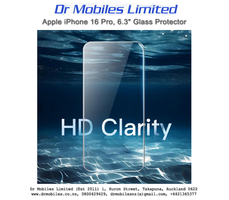 Apple iPhone 16 Pro, 6.3" Screen Protector | drmobiles.co.nz