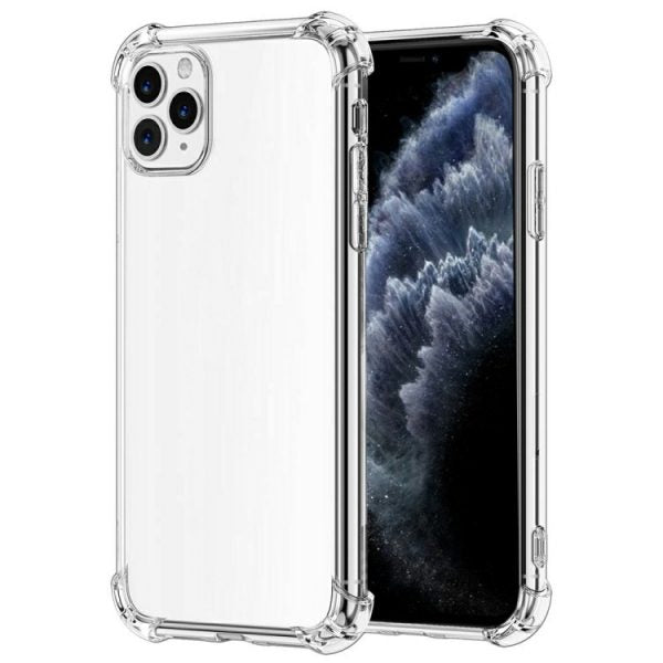 iPhone 11 Pro Max Clear Soft TPU Case Anti Drop