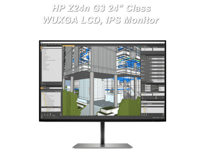 HP Z24n G3 24" Class WUXGA LCD IPS Monitor/LCD Display
