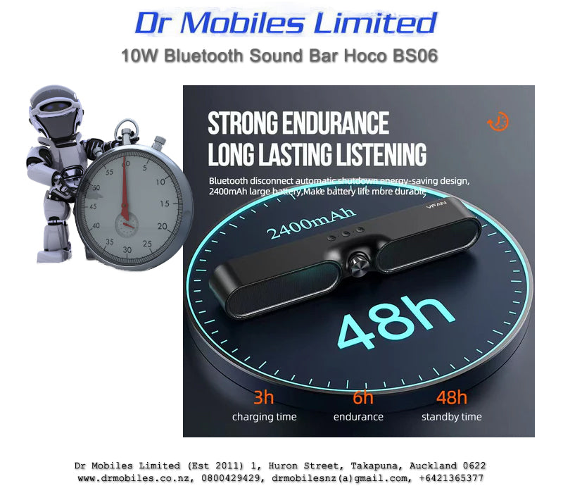 10W Bluetooh Sound Bar for Home Theater - Hoco BS06