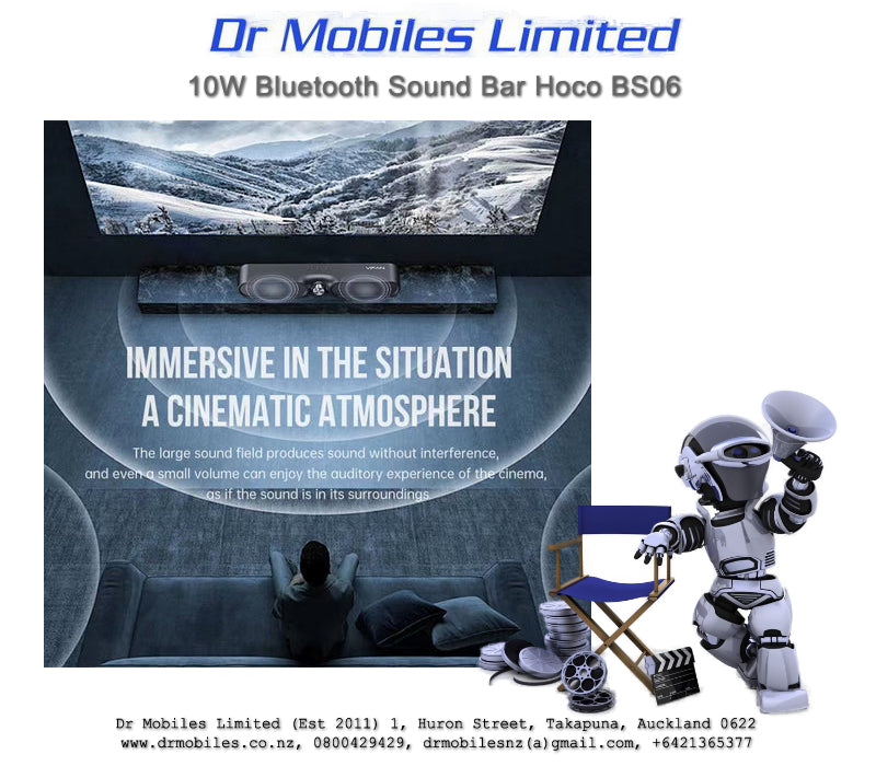 10W Bluetooh Sound Bar for Home Theater - Hoco BS06