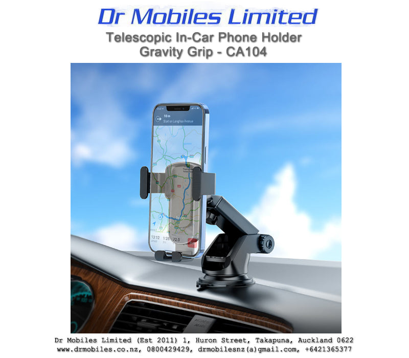 Telescopic In-Car Phone Holder Hoco CA104 | drmobiles.co.nz