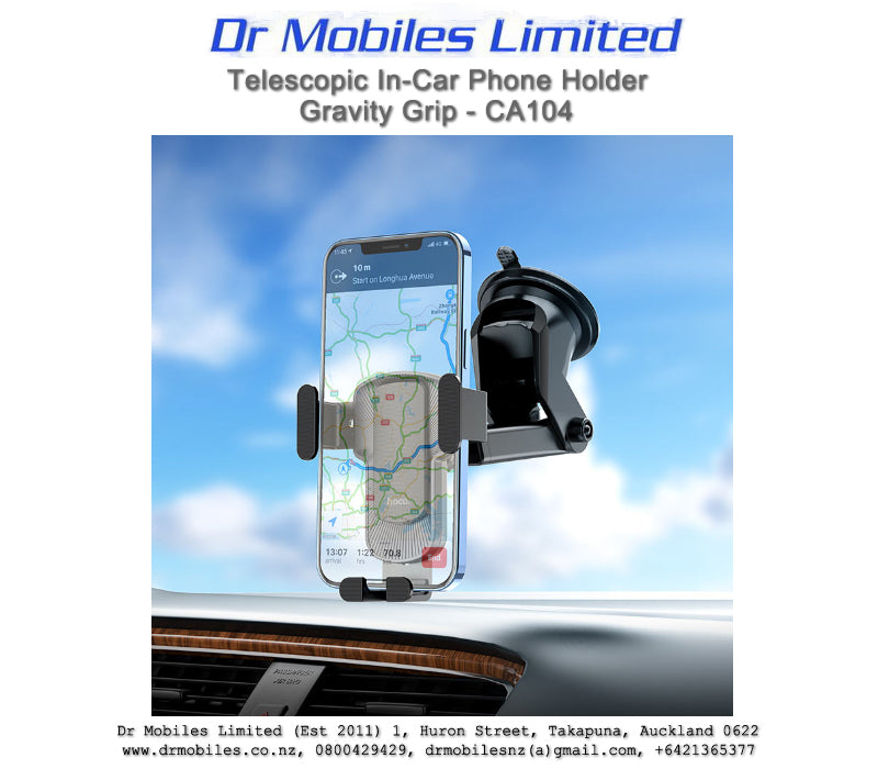 Telescopic In-Car Phone Holder Hoco CA104 | drmobiles.co.nz