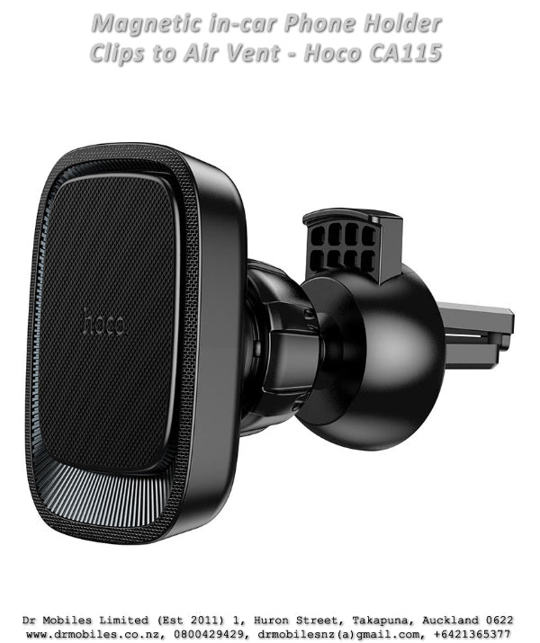 Magnetic in-car Phone Holder Clips on Air Vent. Hoco CA115