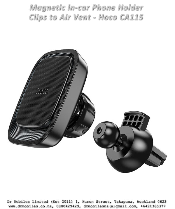 Magnetic in-car Phone Holder Clips on Air Vent. Hoco CA115