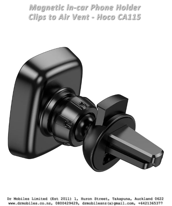 Magnetic in-car Phone Holder Clips on Air Vent. Hoco CA115
