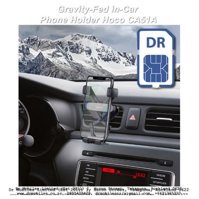 Gravity-Fed in-Car Phone Holder Hoco CA51A