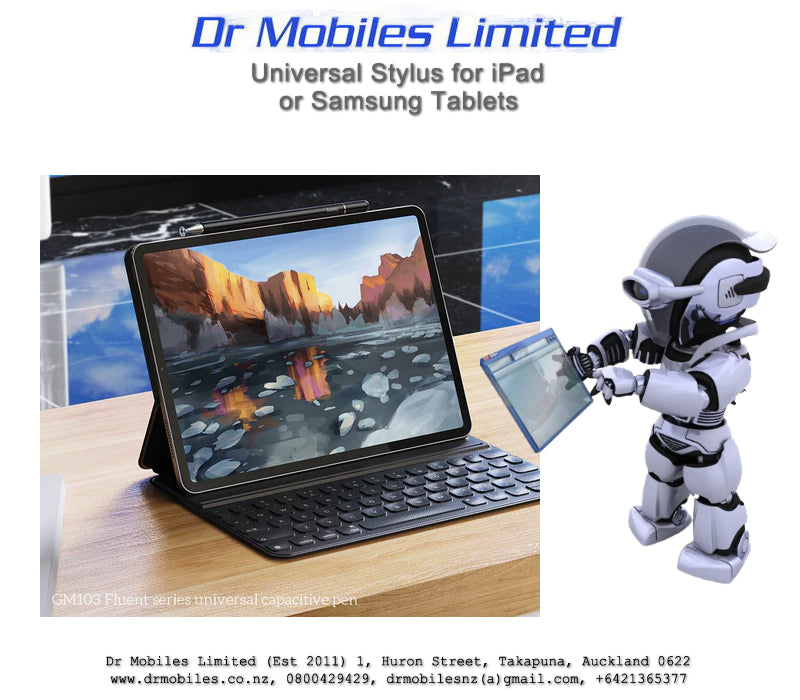 Universal Capacitive Stylus for Apple iPad or Samsung Tablet GM103