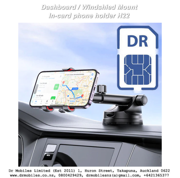 Dashboard or Winshield Mount In-Car Phone Holder Hoco H22