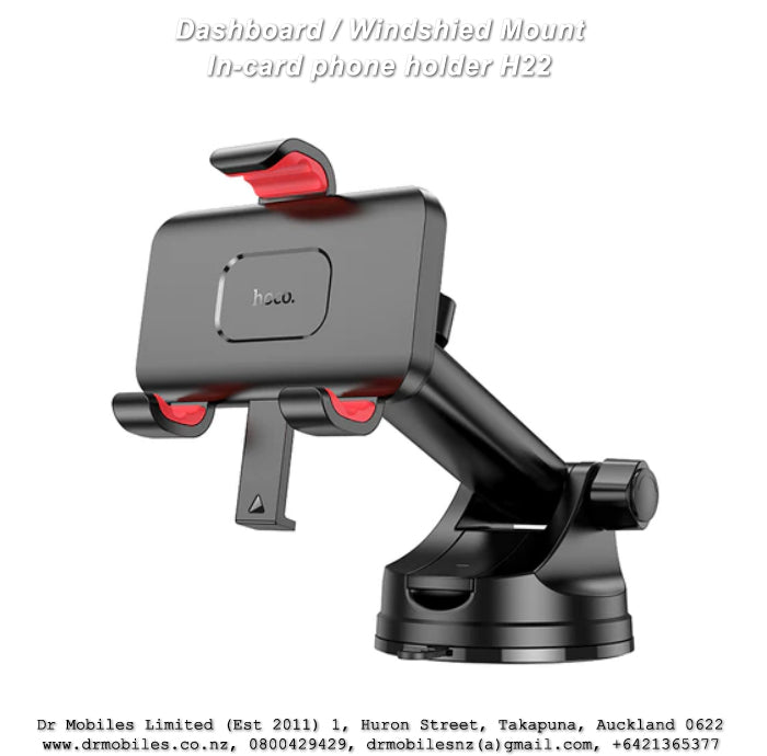 Dashboard or Winshield Mount In-Car Phone Holder Hoco H22