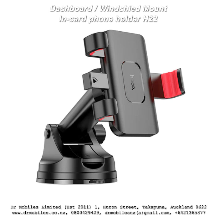 Dashboard or Winshield Mount In-Car Phone Holder Hoco H22