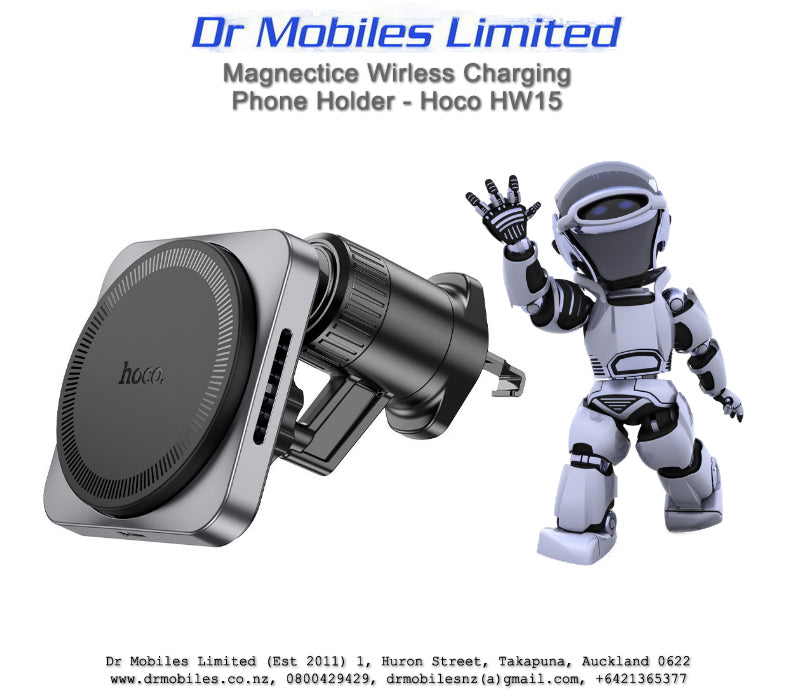 Magnectice Wirless Charging Phone Holder - Hoco HW15