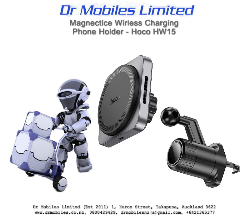 Magnectice Wirless Charging Phone Holder - Hoco HW15