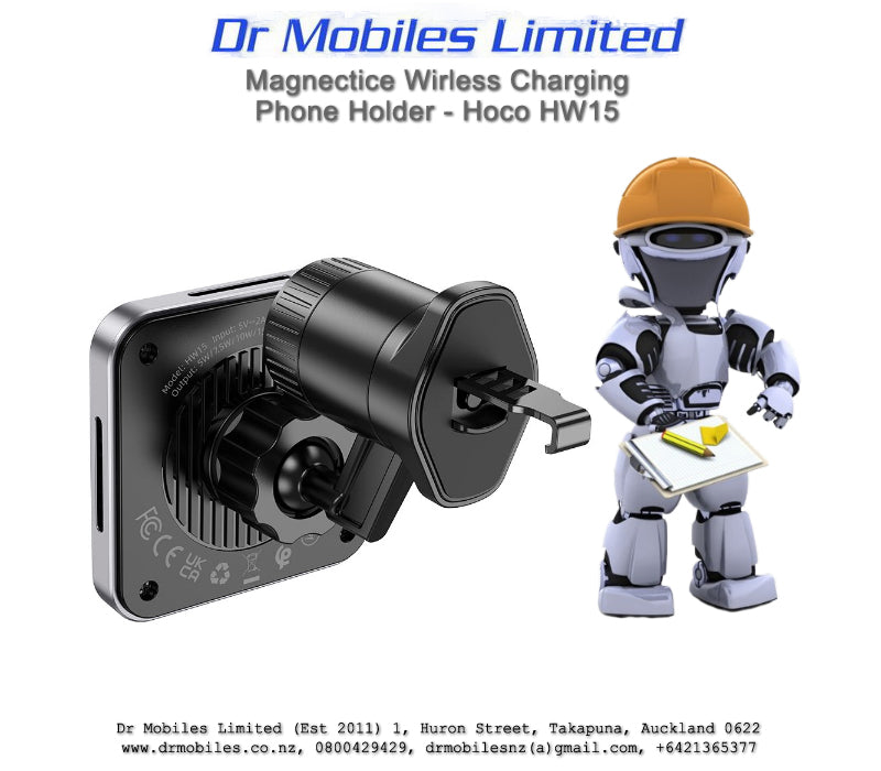 Magnectice Wirless Charging Phone Holder - Hoco HW15