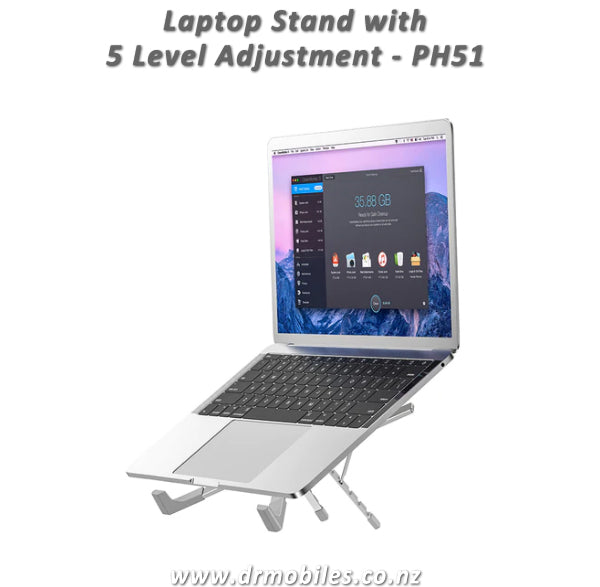 5-Level Elevation Adjustment Notebook Stand. Hoco PH51